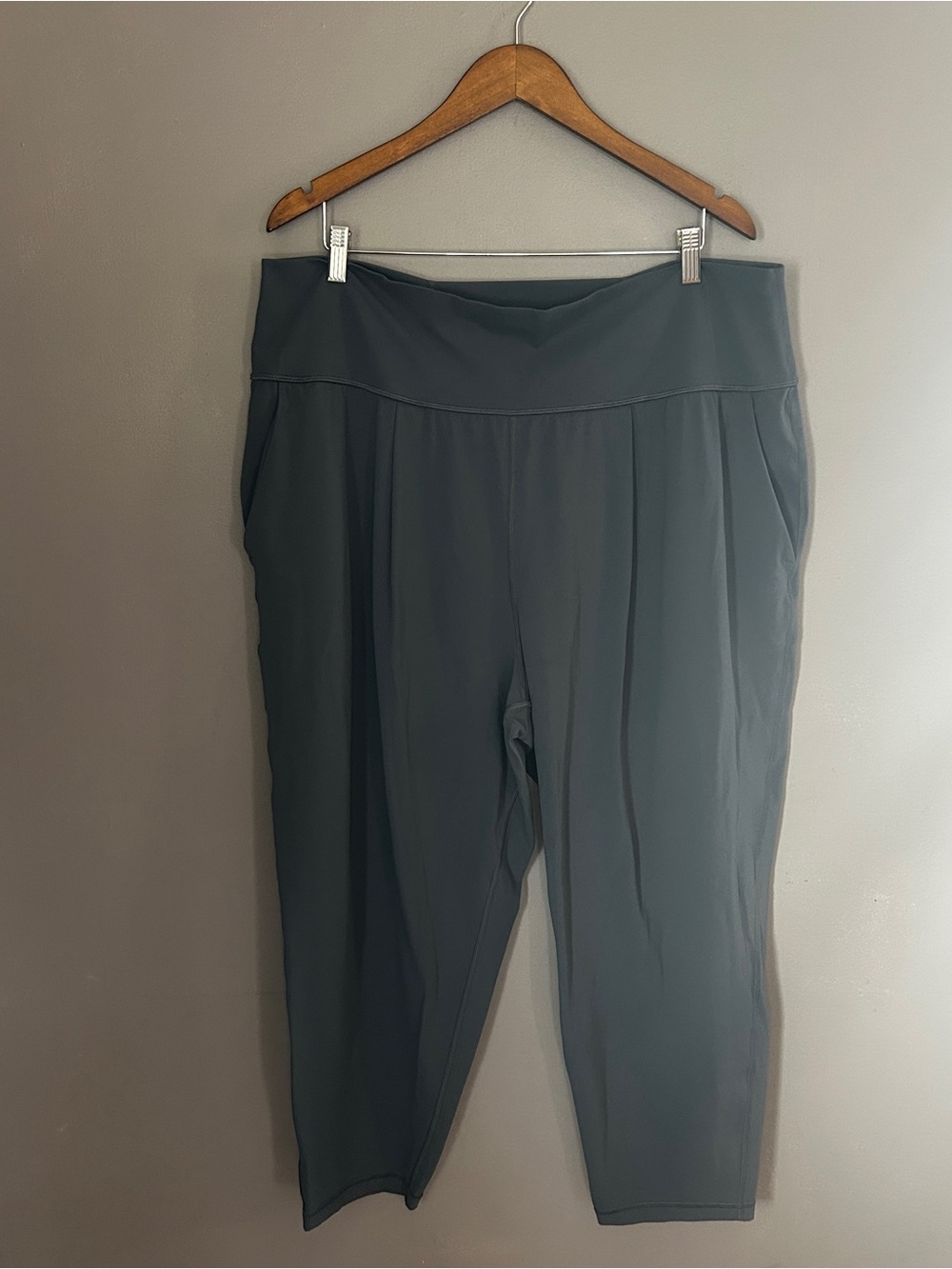 Athleta Elation Crop Leggings Women’s Plus Size 2X Blue High Rise Yoga Pants